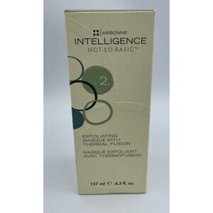 Arbonne Intelligence 4.3oz Not So Basic Exfoliating Masque Thermal Fusion SEALED